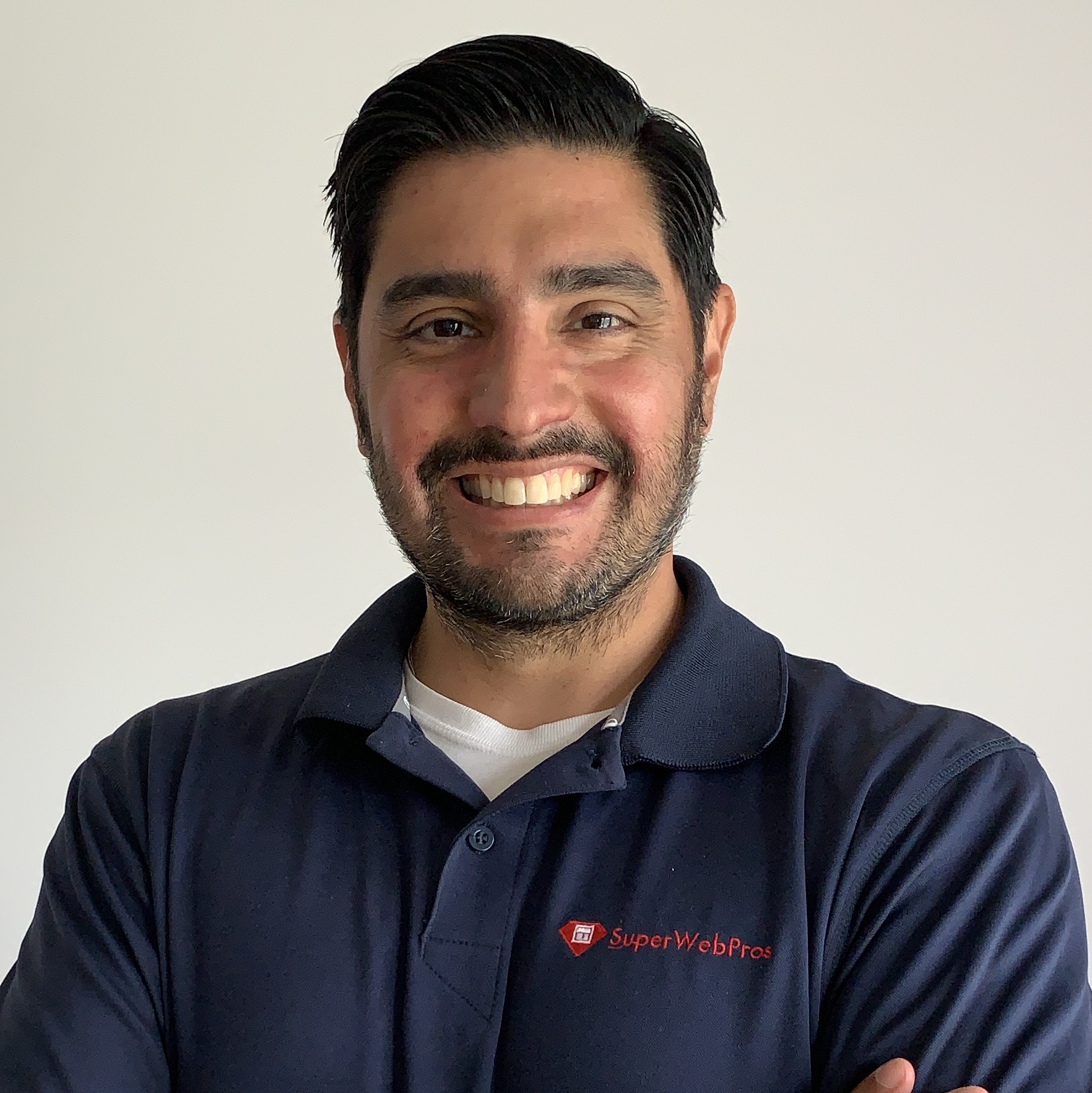 Marketing expert presenting